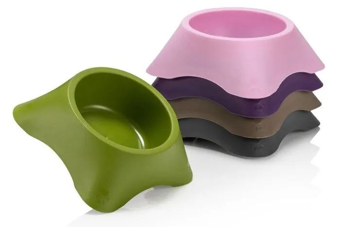 Evohe Plastik Kedi Mama Kabı Mix 300 ml - 1