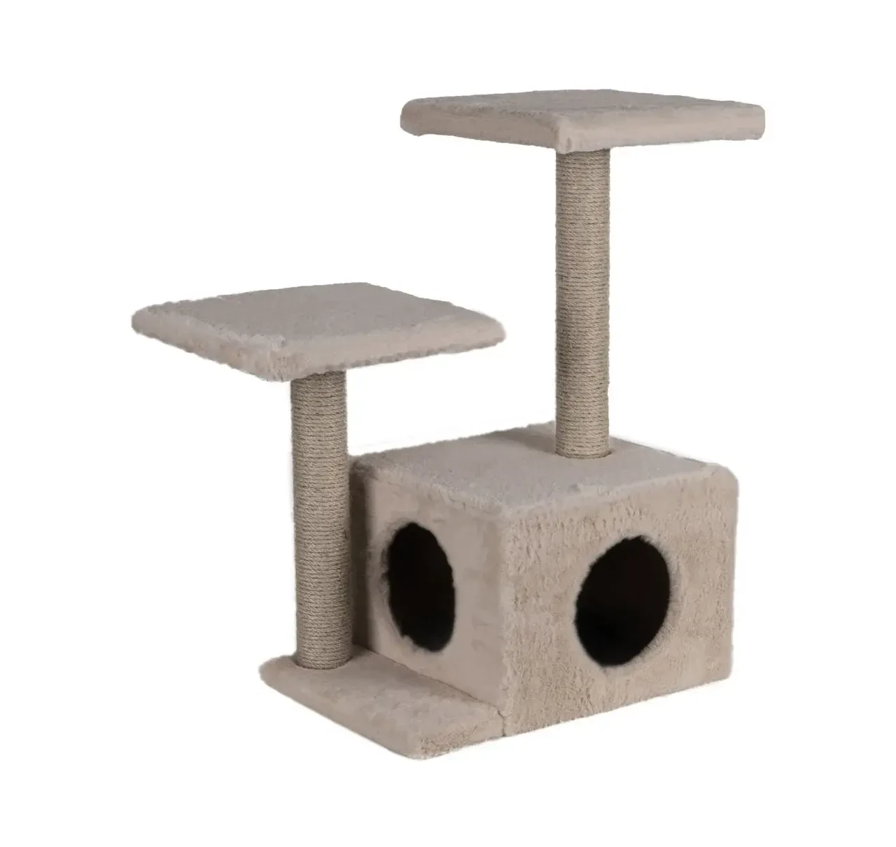 Kedi Tırmalama Evi Bej F3031