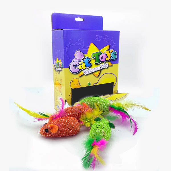 Fare Renkli Yumuşak 7 Cm (36 Lı Paket) - 1