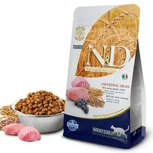 N&D Düşük Tahıllı Kuzulu Kedi Maması 10 KG - 3