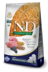 N&D Düşük Tahıllı Kuzu Etli Yavru Köpek Maması 12 KG