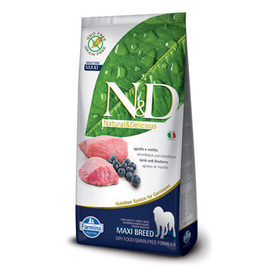 ND Kuzu Etli Tahılsız Büyük Irk Köpek Maması 12 KG - 1
