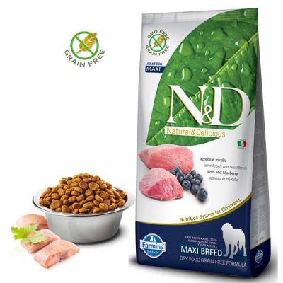 ND Kuzu Etli Tahılsız Büyük Irk Köpek Maması 12 KG - 2