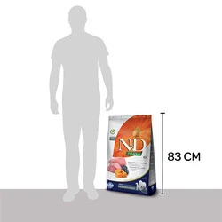 N&D Tahılsız Bal Kabağı Kuzu Etli Köpek Maması 12 KG - 2