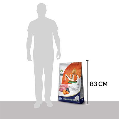 N&D Tahılsız Bal Kabaklı Kuzu Etli Yavru Köpek Maması 12 KG - 2