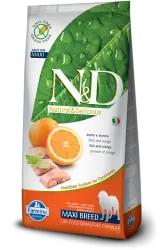 ND Tahılsız Balıklı Büyük Irk Köpek Maması 12 KG