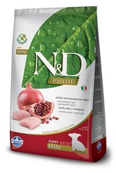 N&D Prime Tahılsız Tavuklu ve Narlı Küçük Irk Yavru Köpek Maması 2.5 kg