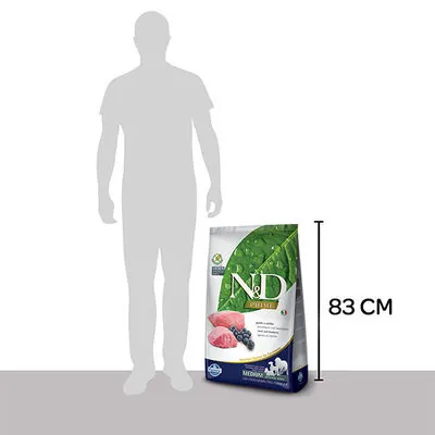 ND Tahılsız Kuzulu ve Yaban Mersinli Köpek Maması 12 KG - 2