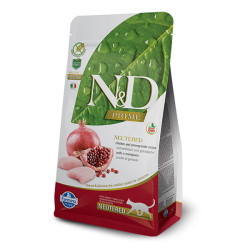 N&D Prime Tahılsız Tavuklu ve Narlı Kısırlaştırılmış Kedi Maması 1.5 kg - 1
