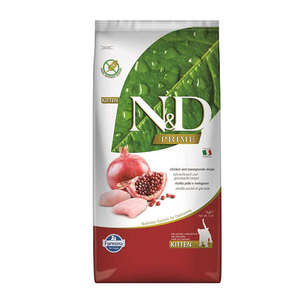 N&D Prime Tahılsız Tavuklu ve Narlı Yavru Kedi Maması 10 kg - 3