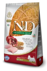 ND Düşük Tahıllı Tavuklu Küçük Irk Köpek Maması 7 KG