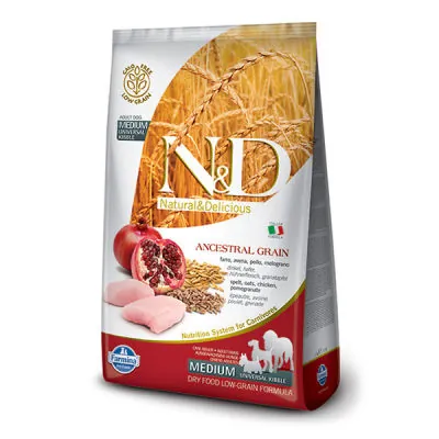 ND Tavuklu Düşük Tahıllı Köpek Maması 2,5 KG - 1