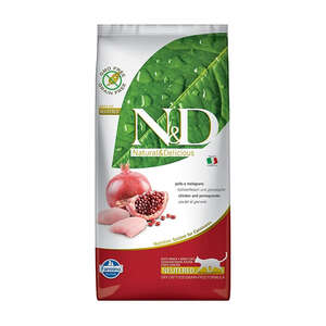 N&D Prime Tahılsız Tavuklu ve Narlı Kısırlaştırılmış Kedi Maması 5 kg - 1