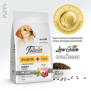 Felicia HypoAllergenic Kuzulu Küçük Irk Yavru Köpek Maması 6 Kg