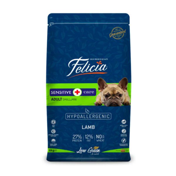 Felicia HypoAllergenic Kuzulu Küçük Irk Yetişkin Köpek Maması 6 Kg​ - 1