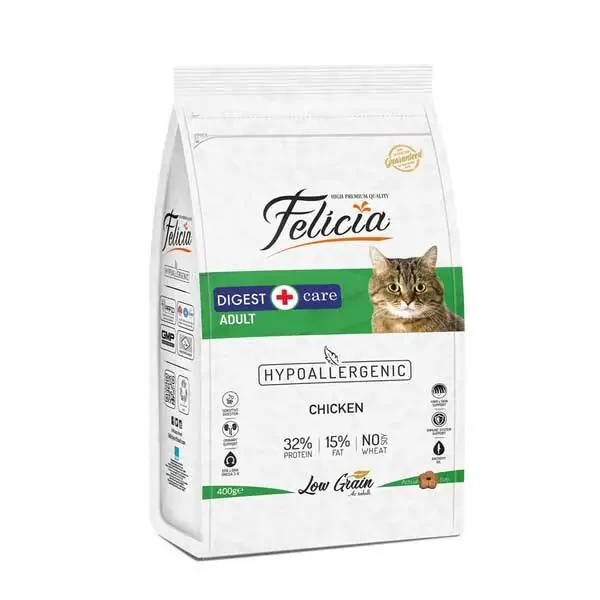 Felicia Az Tahıllı Tavuklu Kedi Maması 400 gr - 1