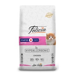 Felicia Düşük Tahıllı HypoAllergenic Tavuklu Yavru Kedi Maması 12 KG