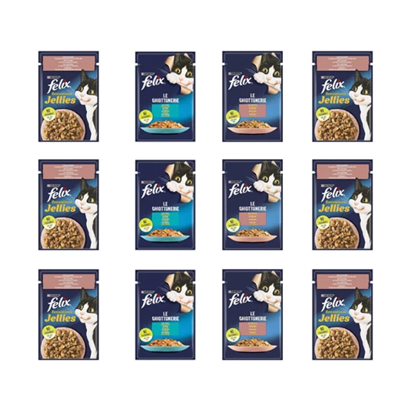 Felix Kedi Maması Karışık 85 Gr x 12 Adet - 1