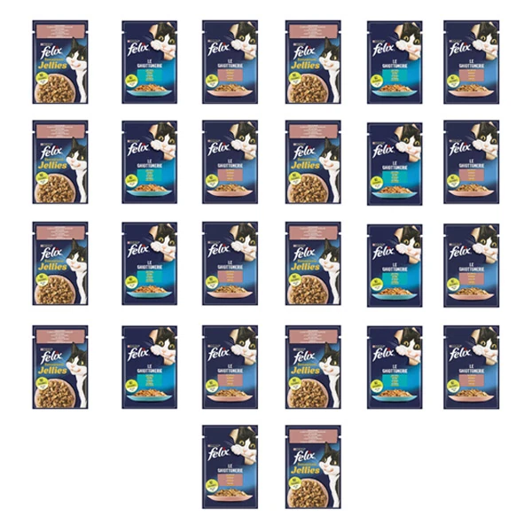 Felix Kedi Maması Karışık 85 Gr x 26 Adet - 1