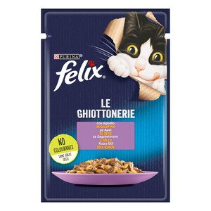 Felix Kuzu Etli Yaş Kedi Maması 85 Gr