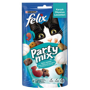 Felix Party Mix Karışık Okyanus Lezzetleri Kedi Ödülü 60 Gr