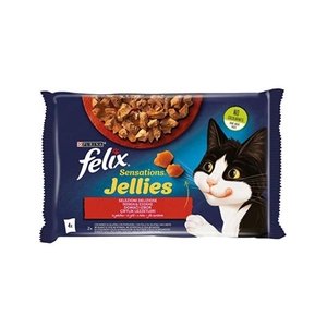 Felix Sensations Karışık Yaş Kedi Maması 4 x 85 gr