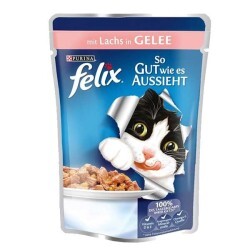 Felix Somonlu Kedi Yaş Maması 100 GR