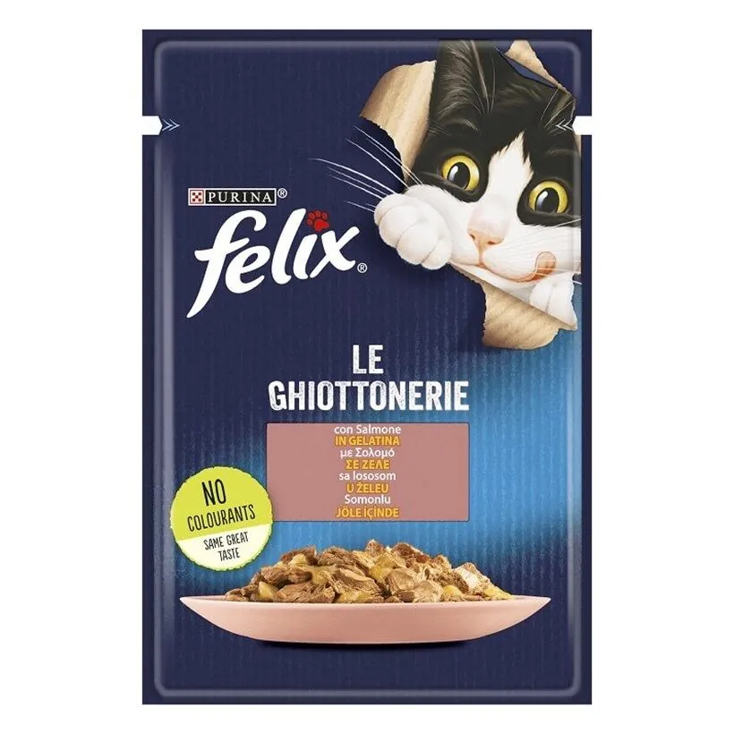 Felix Somonlu Yaş Kedi Maması 85 Gr - 1