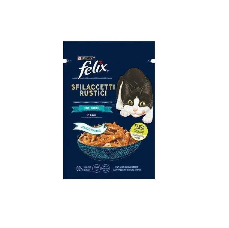 Felix Ton Balıklı Lezzetli Et Dilimleri Yaş Kedi Maması 80 Gr - 1