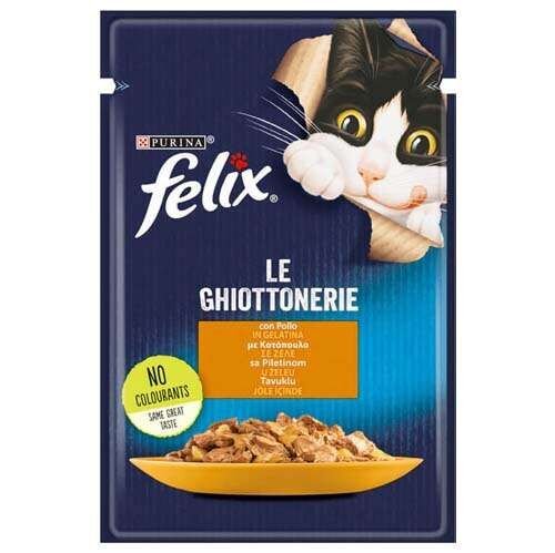 Felix Tavuklu Yaş Kedi Maması 85 Gr - 1