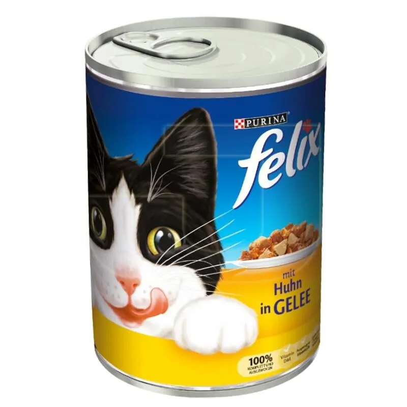 Felix Tavuklu Kedi Konservesi 400 Gr - 1