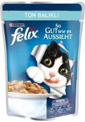Felix Ton Balıklı Kedi Yaş Maması 100 GR