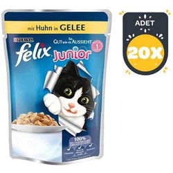 Felix Yavru Yaş Pouch Kedi Maması 100 GR * 20 ADET