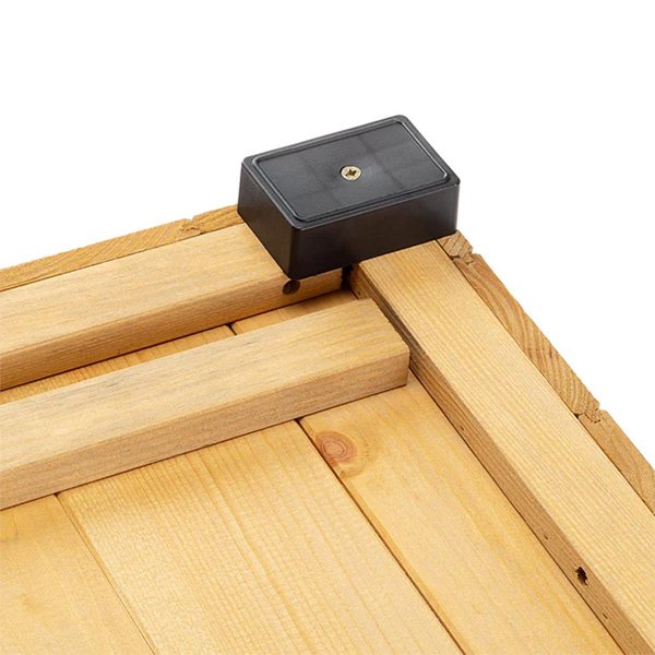 Ferplast Baita 60 Ahşap Köpek Kulübesi – 59×39,5×39 cm İç Ölçüler - Küçük/Orta Irklar İçin Dayanıklı Kulübe - 11