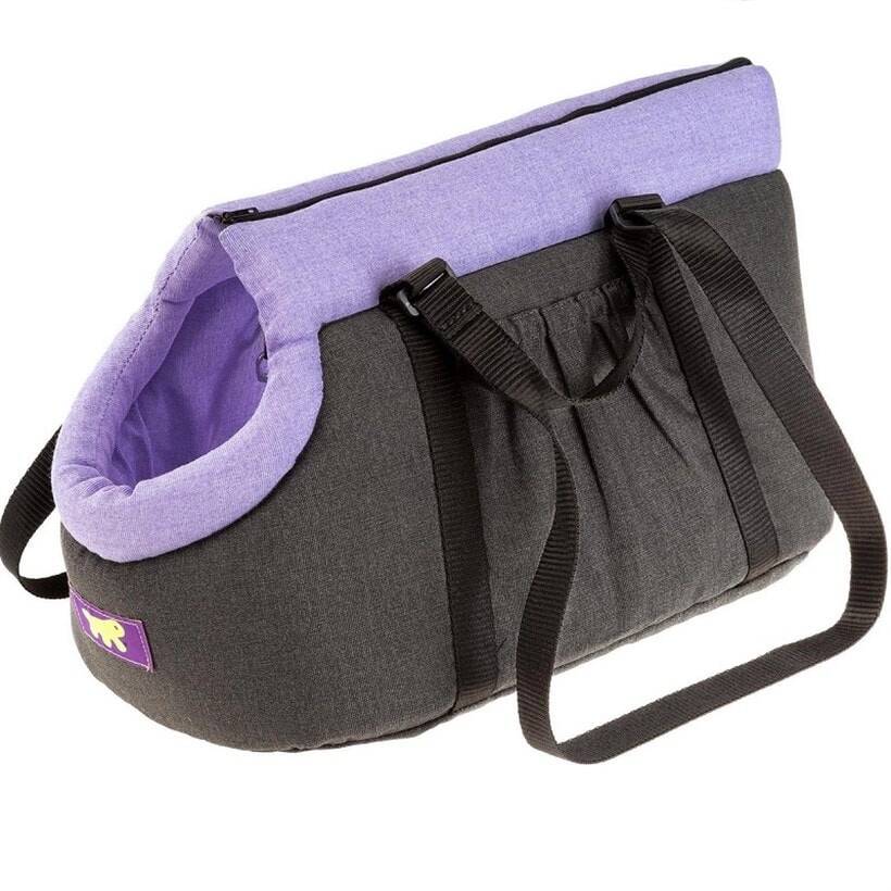 Ferplast Borsello 60 Taşıma Çantası Lila 48x26x26 cm - 1
