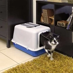 Ferplast Clear Cat 20 Kapalı Kedi Tuvaleti 50*37*35 CM - 3