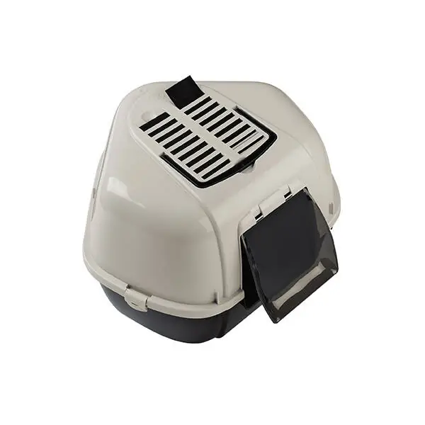 Ferplast Mika Filtreli Kapalı Köşe Kedi Tuvaleti 50x56x40 cm - 2