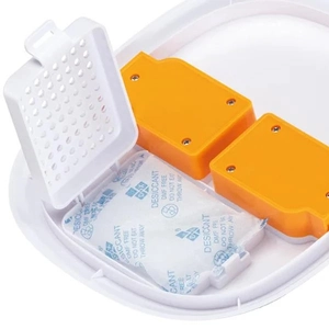 Ferplast Risto Pet Otomatik Mama Kabı – 14,5×31×31 cm – 4 L Kapasiteli – Kuru Mama İçin Uygun - 4