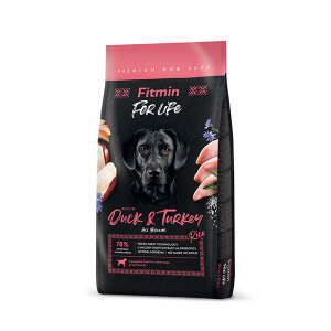 Fitmin For Life Duck & Turkey Ördekli ve Hindili Köpek Maması 12 kg