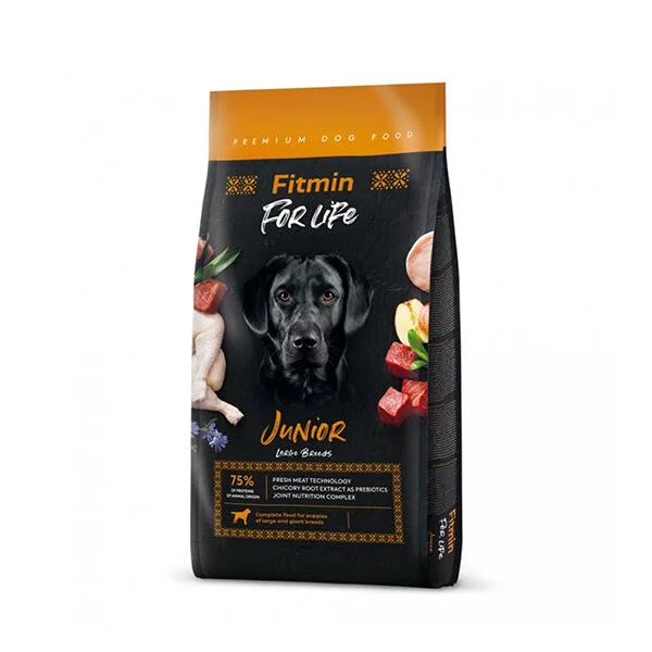 Fitmin For Life Junior Large Breed Büyük Irk Genç Köpek Maması 12 kg - 1