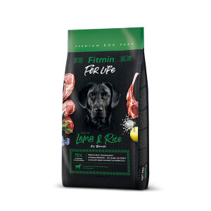 Fitmin For Life Lamb & Rice Kuzulu ve Pirinçli Köpek Maması 12 kg