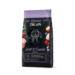 Fitmin For Life Light & Senior Yaşlı ve Form Köpek Maması 12 kg