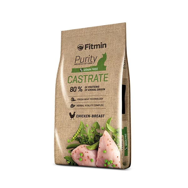 Fitmin Purity Castrate Taze Tavuklu Kısırlaştırılmış Kedi Maması 10 kg - 1