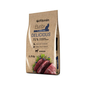 Fitmin Purity Delicious Taze Av Etli Yetişkin Kedi Maması 1.5 kg