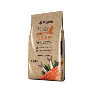 Fitmin Purity Indoor Taze Somonlu Yetişkin Kedi Maması 1.5 kg
