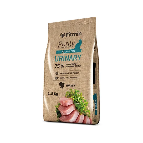 Fitmin Purity Urinary Taze Hindili Yetişkin Kedi Maması 1.5 kg - 1