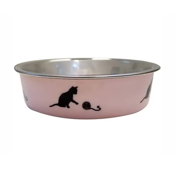 Flamingo Bella Kedi Mama Kabı Pembe 11 cm - 2