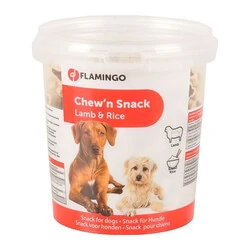 Flamingo Chewn Bones Lamb Rice Köpek Ödül 500 Gr
