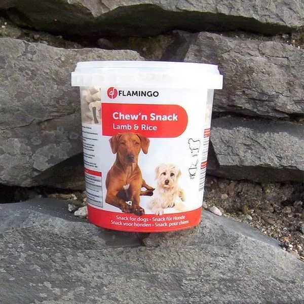Flamingo Chewn Bones Lamb Rice Köpek Ödül 500 Gr - 3