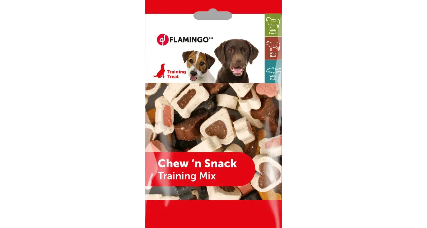 Flamingo Chewn Snack Training Mix Lamb Chicken&Fish Köpek Ödülü 150 Gr